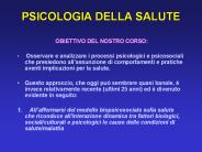 PSICOLOGIA DELLA SALUTE