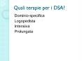 Quali terapie per i DSA? PowerPoint PPT Presentation