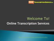 Which is The Best Online Transcription Service?