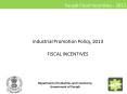 Punjab Fiscal Incentives - 2013 PowerPoint PPT Presentation