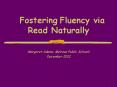 Fostering Fluency via Read Naturally PowerPoint PPT Presentation