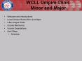 WCLL Umpire Clinic Minor and Major PowerPoint PPT Presentation