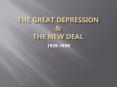 The Great Depression PowerPoint PPT Presentation