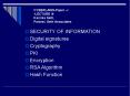 SECURITY OF INFORMATION PowerPoint PPT Presentation