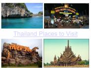 Thailand Places to Visit