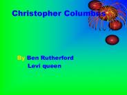 Christopher Columbus
