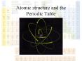 Atomic structure and the Periodic Table PowerPoint PPT Presentation