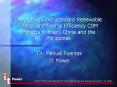 Developing Gold Standard Renewable Energy and Energy Efficiency CDM Projects in Brazil, China and the Philippines PowerPoint PPT Presentation