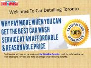 Welcome To Car Detailing Toronto