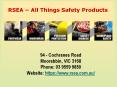 RSEA - All Things Safety Products in Australia PowerPoint PPT Presentation