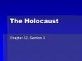 The Holocaust PowerPoint PPT Presentation
