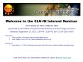 Welcome to the CLU-IN Internet Seminar PowerPoint PPT Presentation