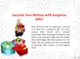 Surprise Your Woman with Gorgeous Gifts! PowerPoint PPT Presentation