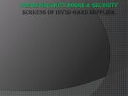 Perth Security Doors & Security Screens of INVISI-GARD Supplier