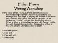Ethan Frome Writing Workshop PowerPoint PPT Presentation
