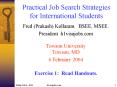 Practical Job Search Strategies for International Students PowerPoint PPT Presentation