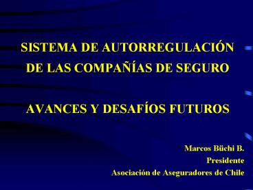 SISTEMA DE AUTORREGULACI