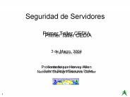 Seguridad de Servidores