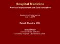 Hospital Medicine Process Improvement and Care Innovation   Resident Noon Conference July 17, 2013 PowerPoint PPT Presentation