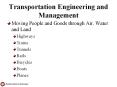 Transportation Engineering and Management PowerPoint PPT Presentation