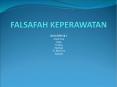 FALSAFAH KEPERAWATAN PowerPoint PPT Presentation