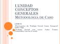 I UNIDAD CONCEPTOS GENERALES Metodologia de Caso PowerPoint PPT Presentation