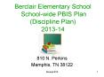 Berclair Elementary School School-wide PBIS Plan (Discipline Plan) 2013-14 PowerPoint PPT Presentation