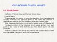 5.1 Shock Waves PowerPoint PPT Presentation