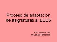 Proceso de adaptaci