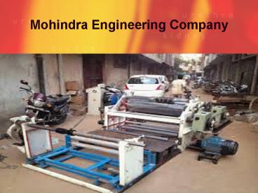 Flexographic Printing Machine