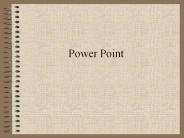 Power Point