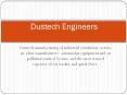 Air Washer Manufacturers | Spiral Duct  | Dustech Engineers PowerPoint PPT Presentation