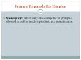 France Expands Its Empire PowerPoint PPT Presentation