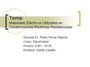 Tema: Materiales El