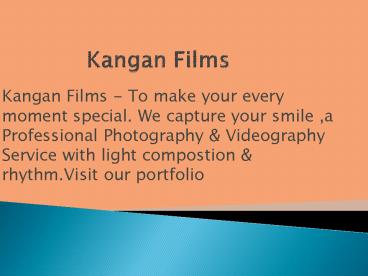 Professional Wedding Photography