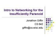 Intro to Networking for the Insufficiently Paranoid