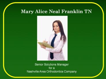 Mary Alice Neal Franklin TN