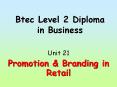 Btec Level 2 Diploma in Business PowerPoint PPT Presentation