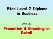 Btec Level 2 Diploma in Business