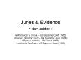 Juries PowerPoint PPT Presentation