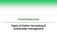 Forest Resources PowerPoint PPT Presentation