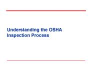 Understanding the OSHA Inspection Process