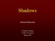 Shadows