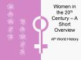 Women in the 20th Century  PowerPoint PPT Presentation