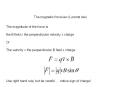 The magnetic force law (Lorentz law) PowerPoint PPT Presentation