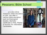 Messianic School