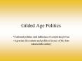Gilded Age Politics PowerPoint PPT Presentation