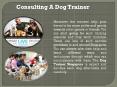 Consulting A best Dog Trainer PowerPoint PPT Presentation