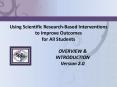 Using Scientific Research-Based Interventions to Improve Outcomes for All Students PowerPoint PPT Presentation