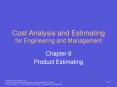 Cost Analysis and Estimating for Engineering and Management PowerPoint PPT Presentation